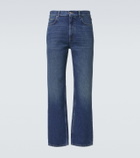 The Row Vanya faded wide-leg jeans