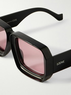 LOEWE - Paula's Ibiza Dive Oversized Square-Frame Acetate Sunglasses