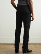 SAINT LAURENT - Straight-Leg Cotton-Canvas Trousers - Black