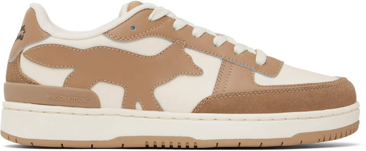 Photo: Maison Kitsuné Brown & Off-White Chiru Sneakers