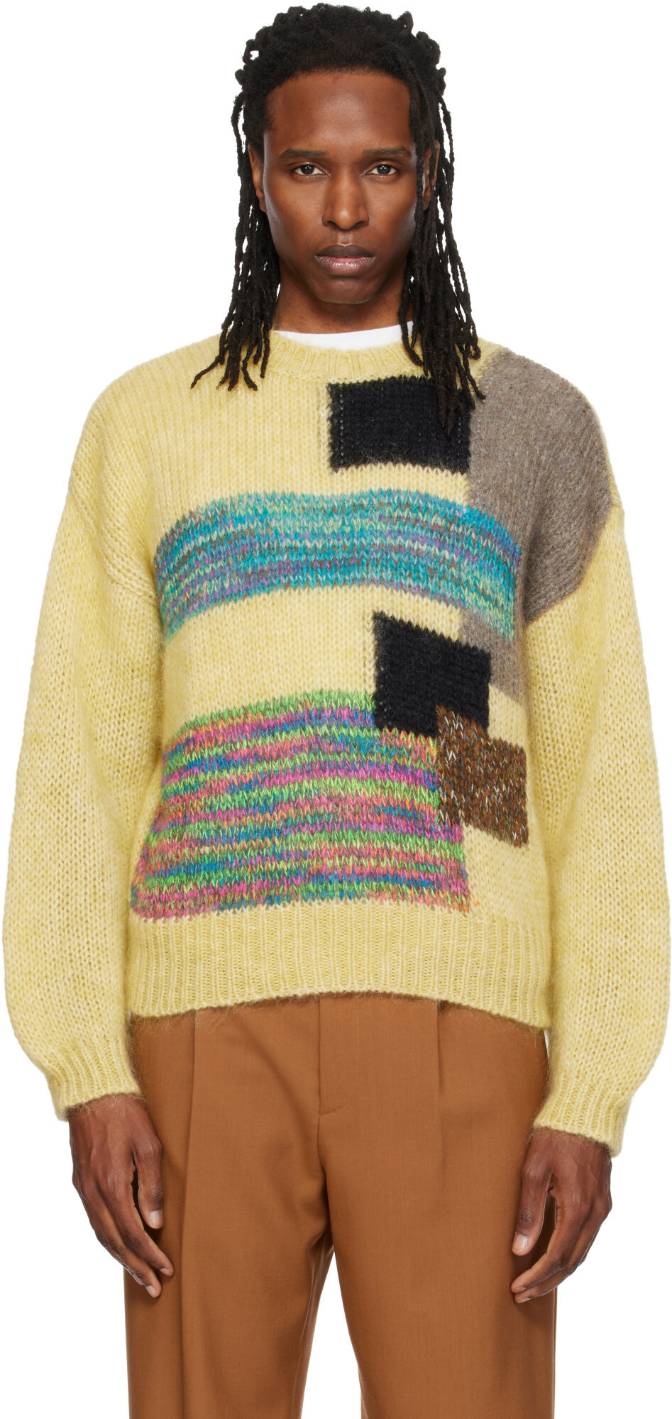 Magliano Yellow Pasta Sweater