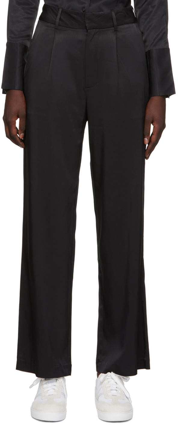 THIRD FORM Black Under Current Trousers