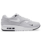 Nike - Air Max 1 Premium Leather-Trimmed Suede and Mesh Sneakers - Men - Gray