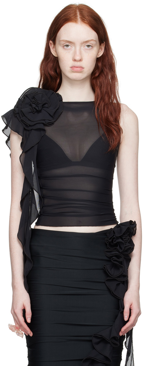 Fancì Club Black 'The Bloody Groom' Tank Top