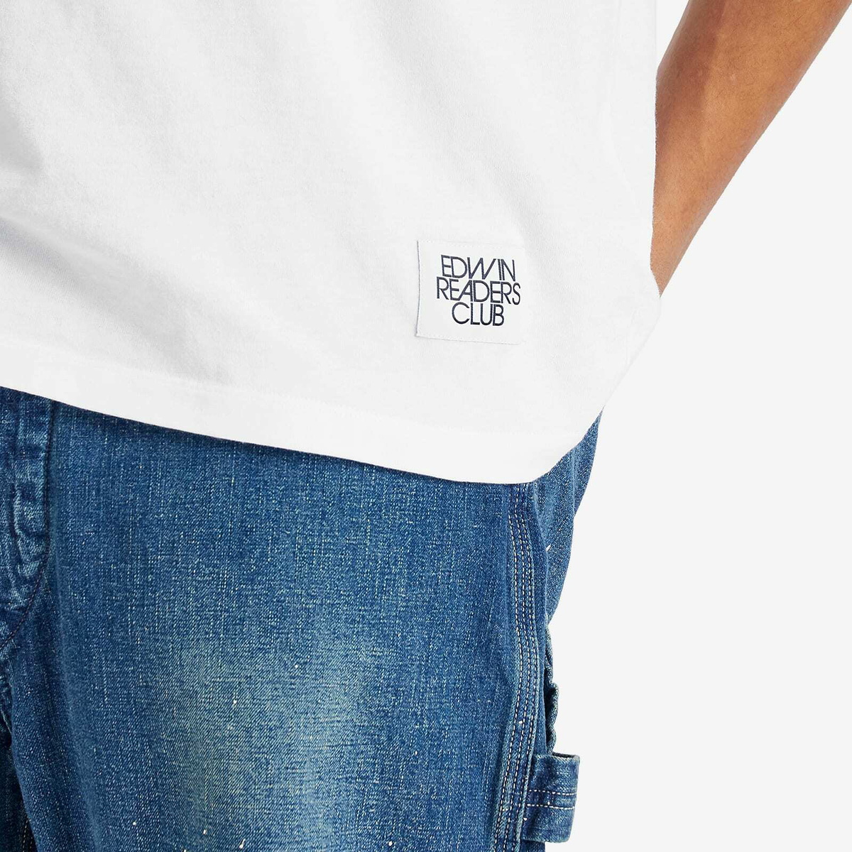 Edwin Men's Uniform T-Shirt in White Edwin