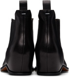 Maison Margiela Black Heel-less Western Chelsea Boots