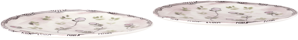 Marni White & Pink Serax Edition Breakfast Plate Set