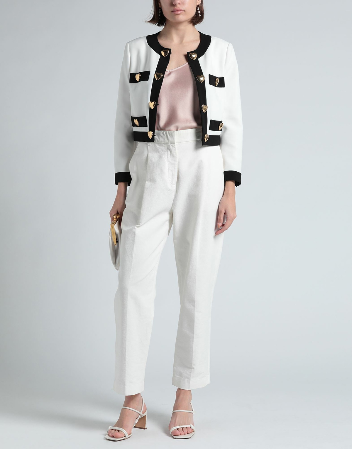 Moschino Womens Blazer in White