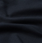 Schiesser - Karl Heinz Slim-Fit Ribbed Cotton-Jersey Henley Pyjama T-Shirt - Blue