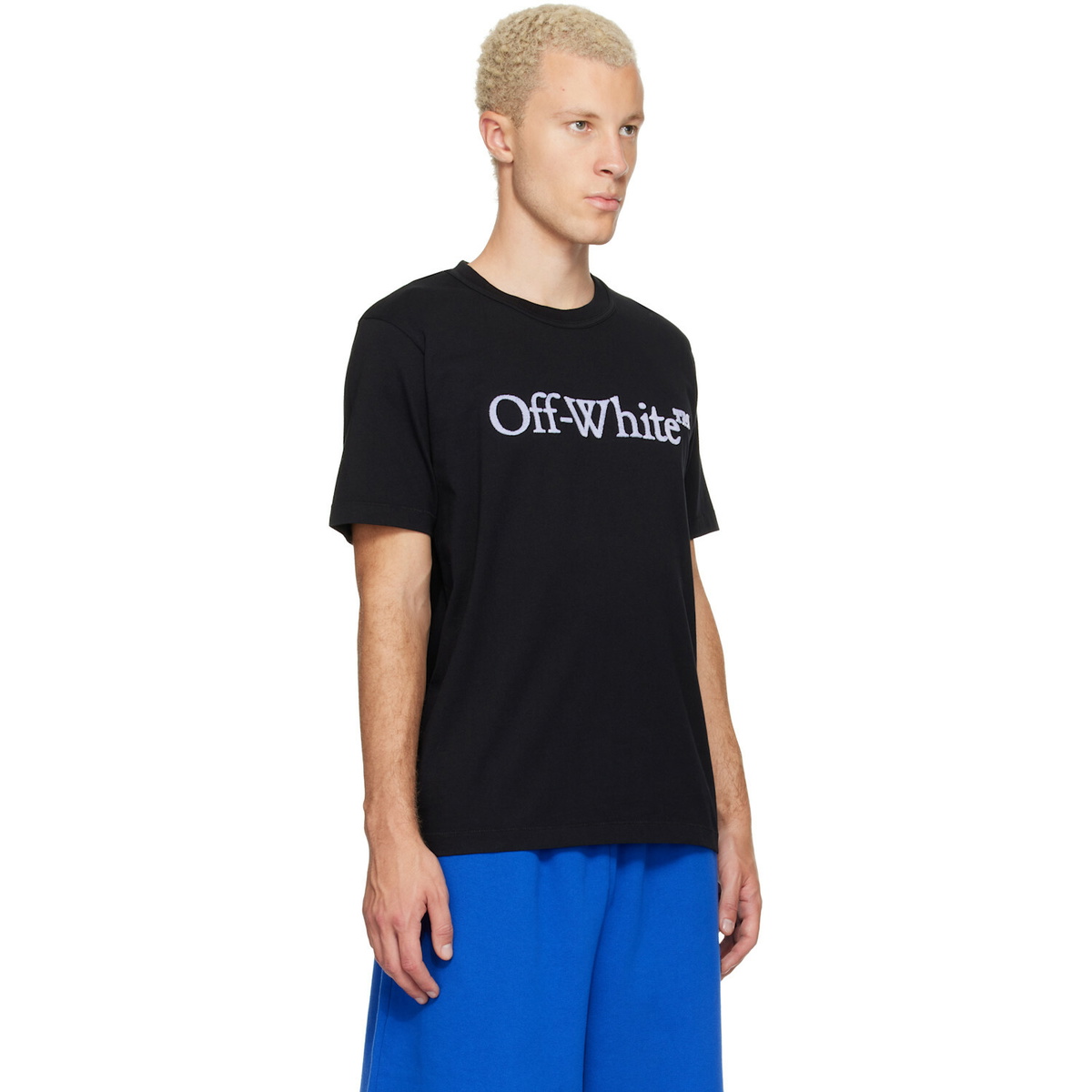 Off-White Black Big Bookish Regular T-shirt
