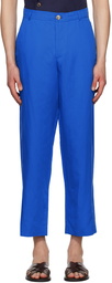 King & Tuckfield Blue Loose Trousers