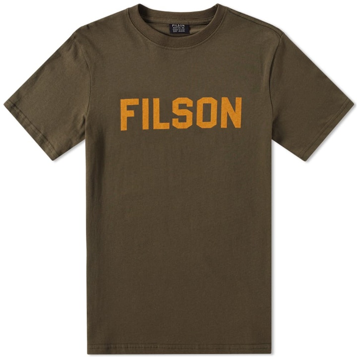Photo: Filson Outfitter Graphic Logo Tee