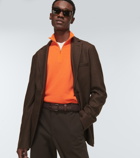 Loro Piana - 2B cashmere and silk piqué blazer