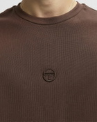 Sergio Tacchini Simba Co Tee Brown Mens Shortsleefe