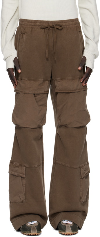 Photo: Entire Studios Brown Utility Sweatpants