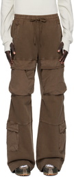 Entire Studios Brown Utility Sweatpants
