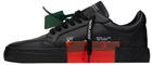 Off-White Black Low Vulcanized Sneakers