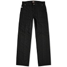 Dickies Men's Premium Collection Quilted Utility Pant in Black