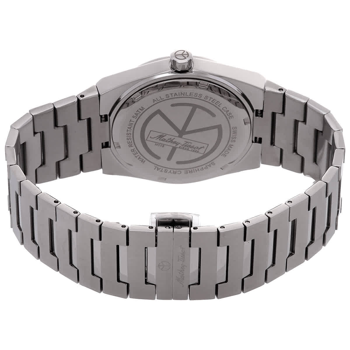 Mathey-Tissot Zeus Blue Dial Mens Watch H118SK Mathey-Tissot