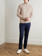 Peter Millar - Excursionist Flex Merino Wool-Blend Half-Zip Sweater - Neutrals