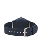 BEAMS JAPAN Kanji Number Wrist Watch in Navy 