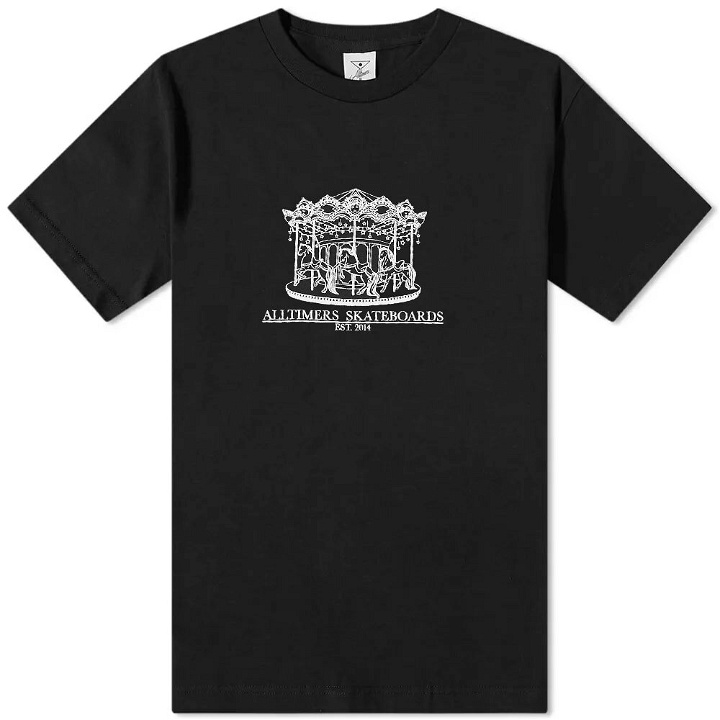 Photo: Alltimers Men's Merry Go T-Shirt in Black