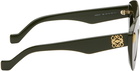 LOEWE Khaki Retro Screen Sunglasses