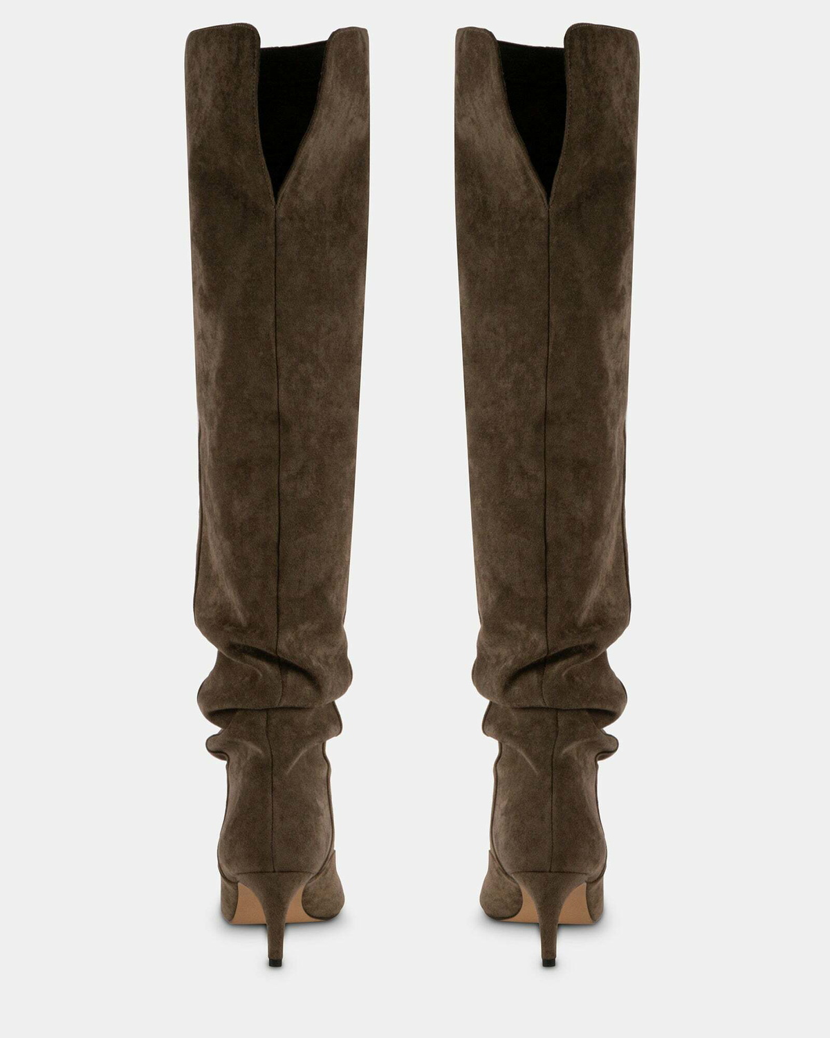 Steve Madden Stassii Boots in Taupe