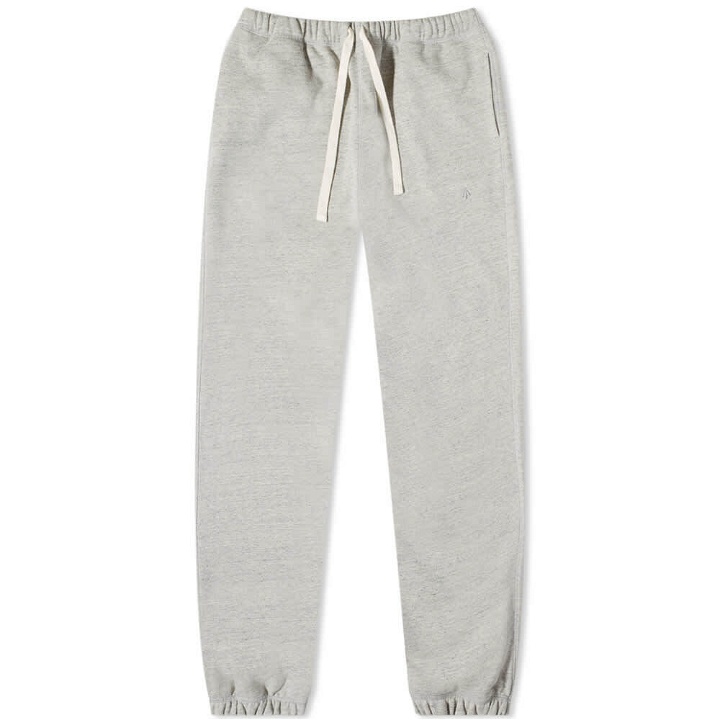 Photo: Nigel Cabourn Men's Embroidered Arrow Sweat Pant in Grey Marl
