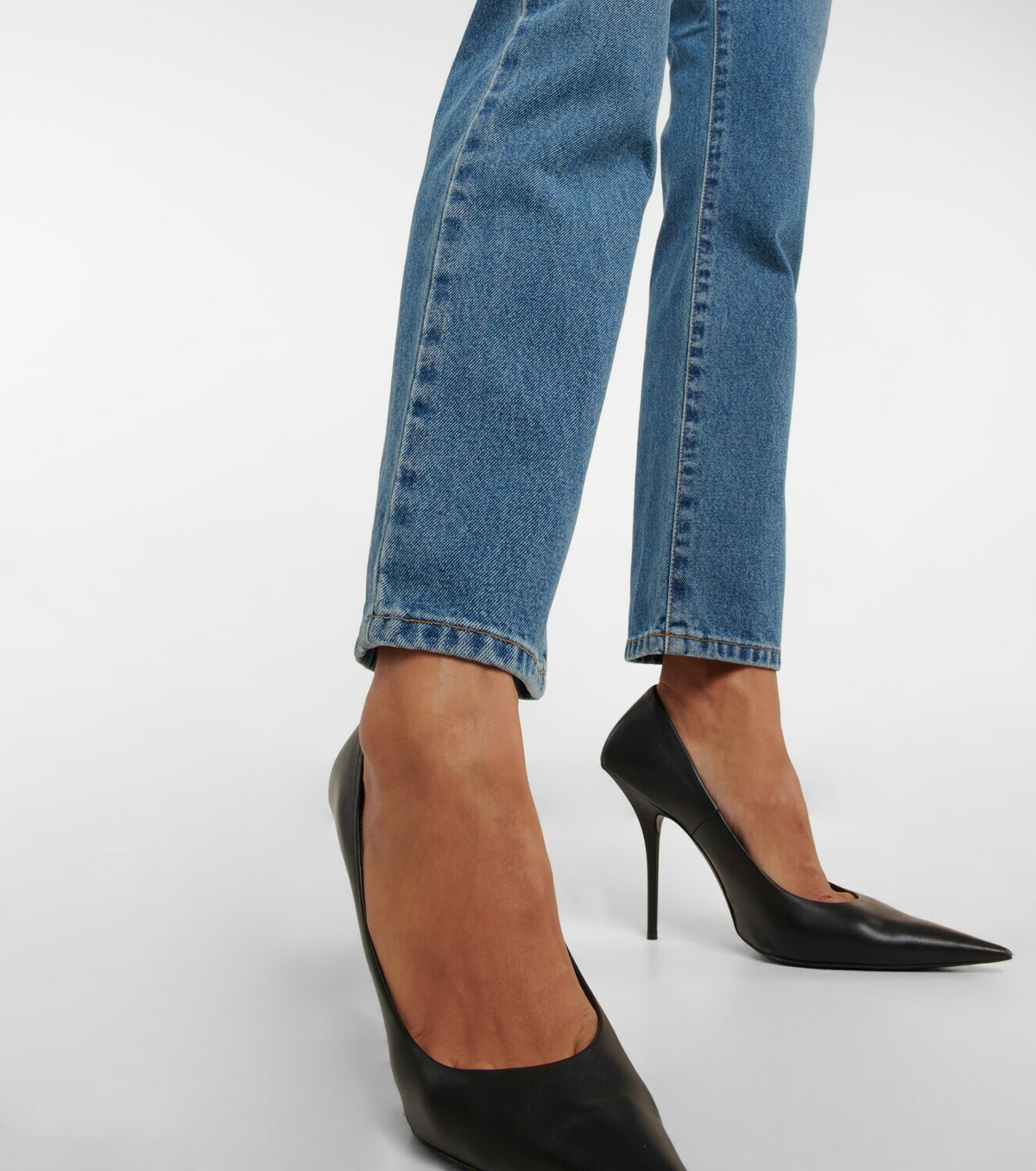 Petar Petrov Low-rise cropped jeans