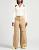 Andreādamo Womens Cardigan Ivory