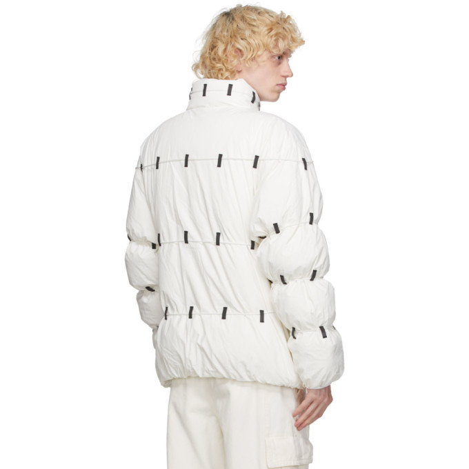 Post Archive Faction PAF White Down 1.2 Center Jacket Post Archive