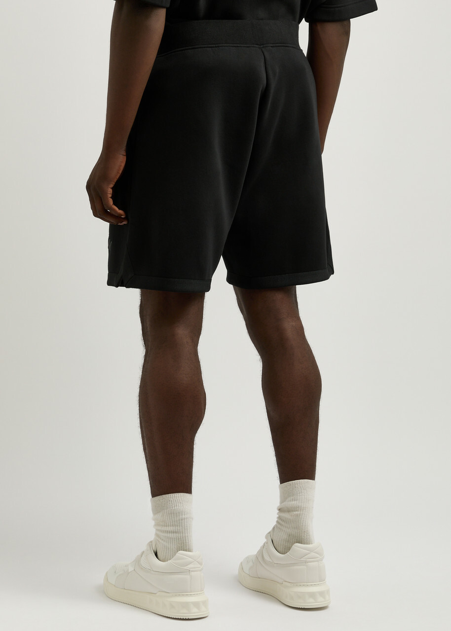 DSQUARED2 Icon Logo Jersey Shorts Black