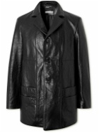 Enfants Riches Déprimés - Go To Dallas and Take a Left Distressed Paneled Leather Jacket - Black