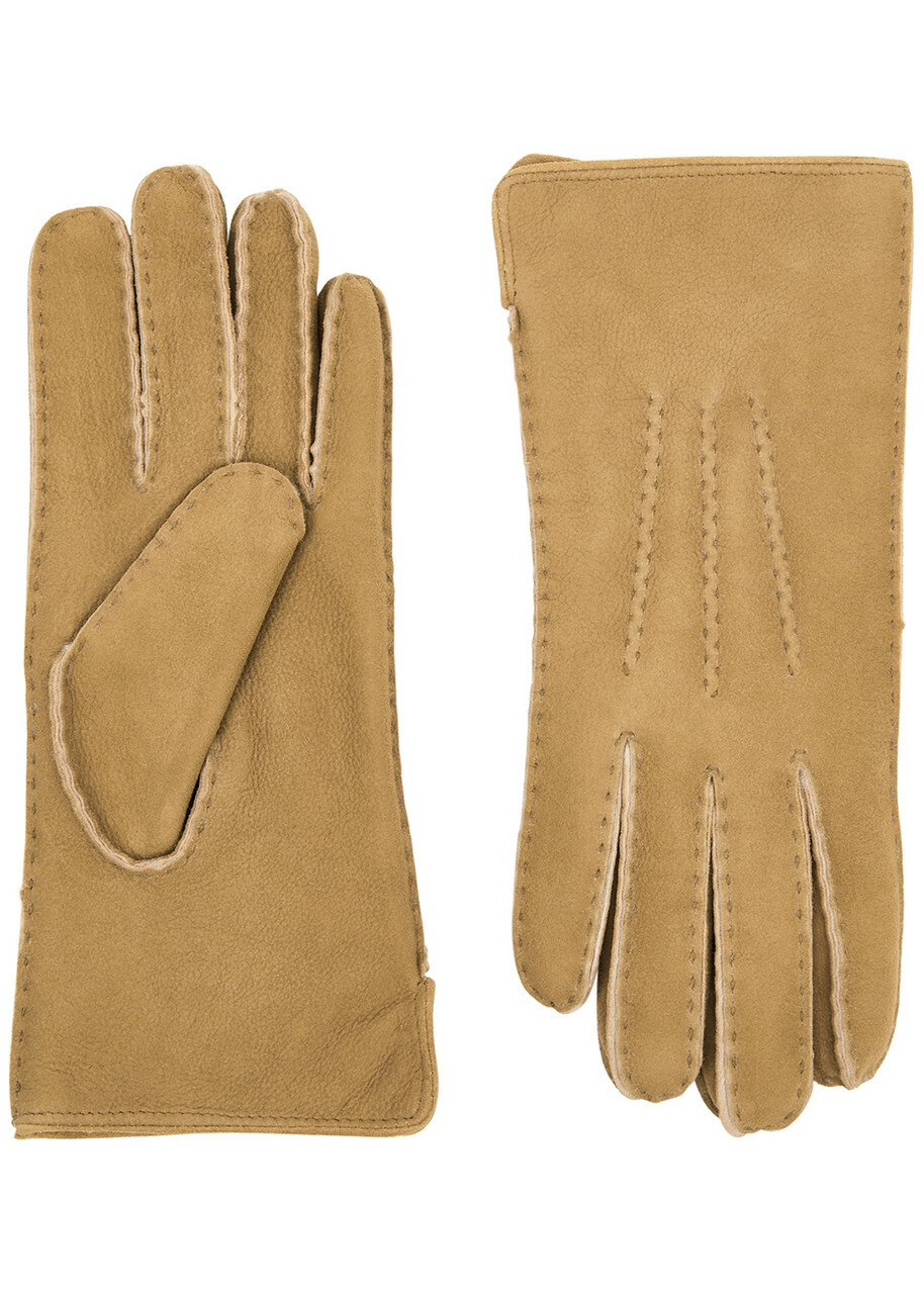 Dents Nancy Suede Gloves Camel