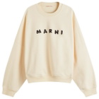 Marni Women's Logo Sweatshirt in Ivory