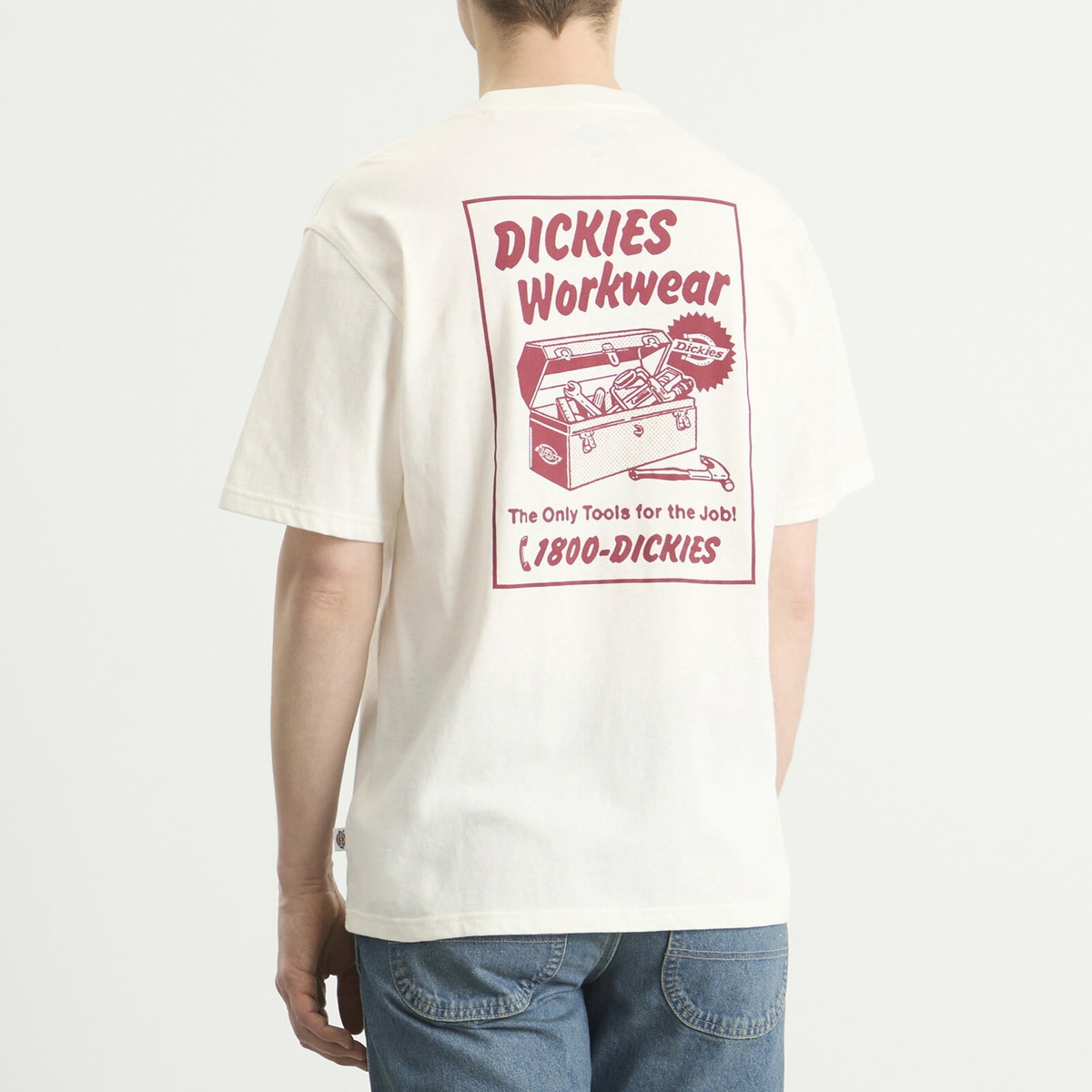 Dickies Men's Dry Ridge T-Shirt in Egret