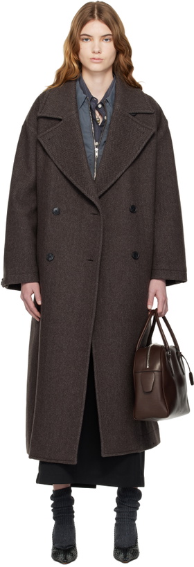 Photo: mfpen Brown Auditor Coat
