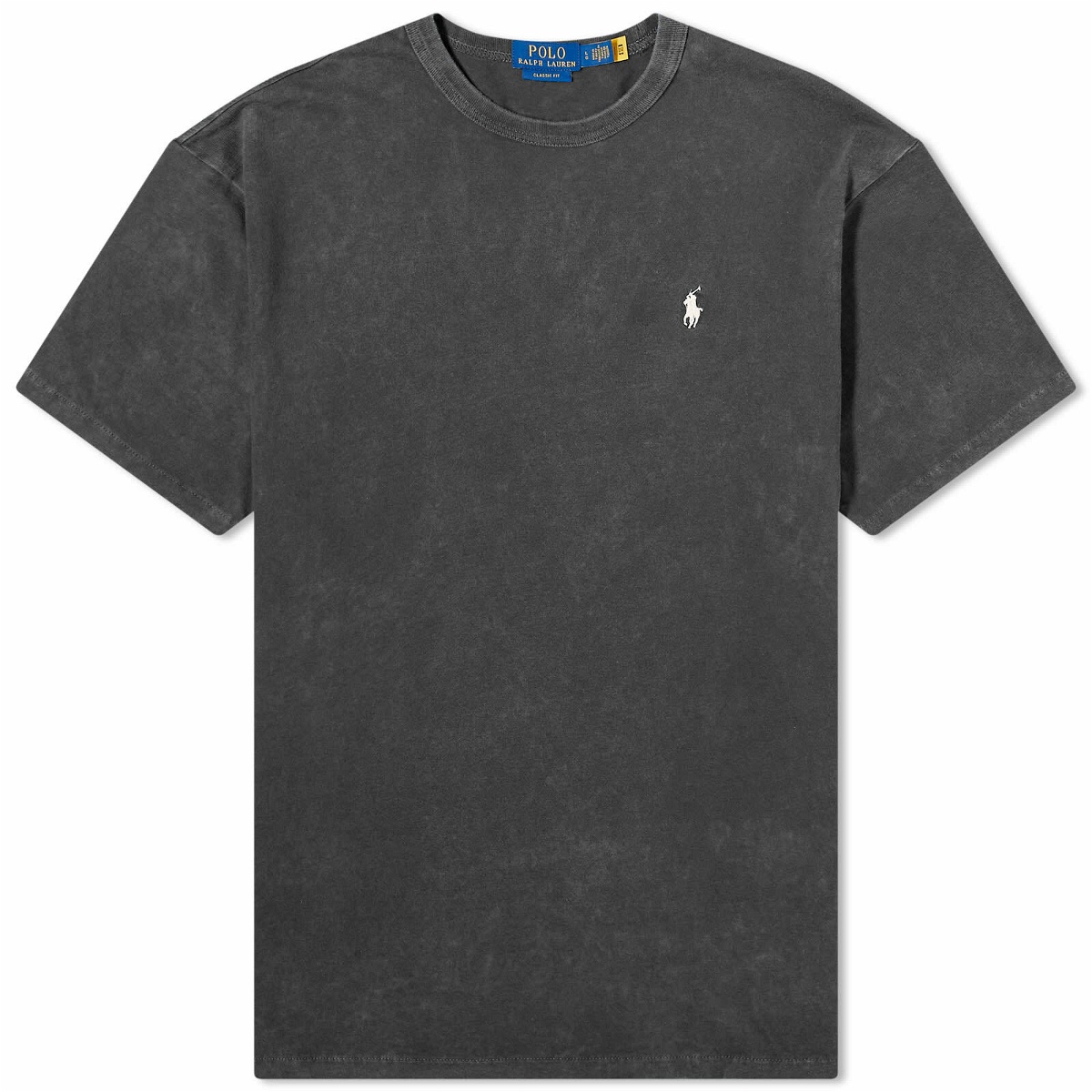 Photo: Polo Ralph Lauren Men's T-Shirt in Faded Black Canvas