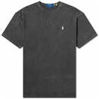 Polo Ralph Lauren Men's T-Shirt in Faded Black Canvas