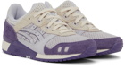 Asics Purple & Beige Gel-Lyte III OG Sneakers