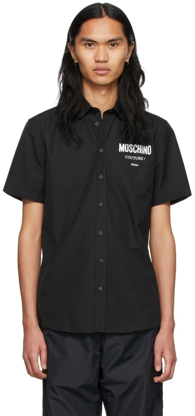 Photo: Moschino Black 'Milano' Shirt