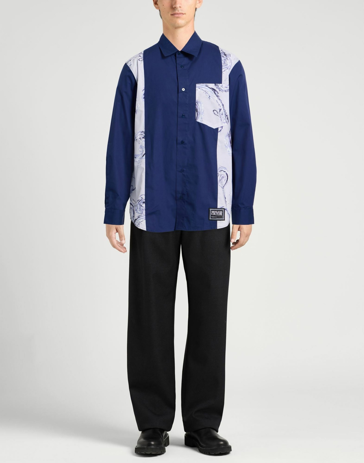 Versace Jeans Couture Mens Shirt in Blue
