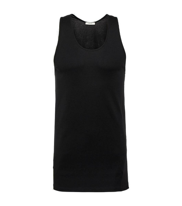 Photo: Lemaire Ribbed-knit cotton jersey tank top