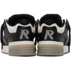 Represent Black & Off-White Studio Sneakers