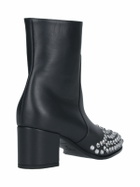 Alaia Low Ankle Boots With Rhinestones