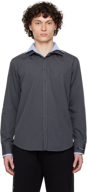 Photo: Prototypes Blue Double Layer Shirt