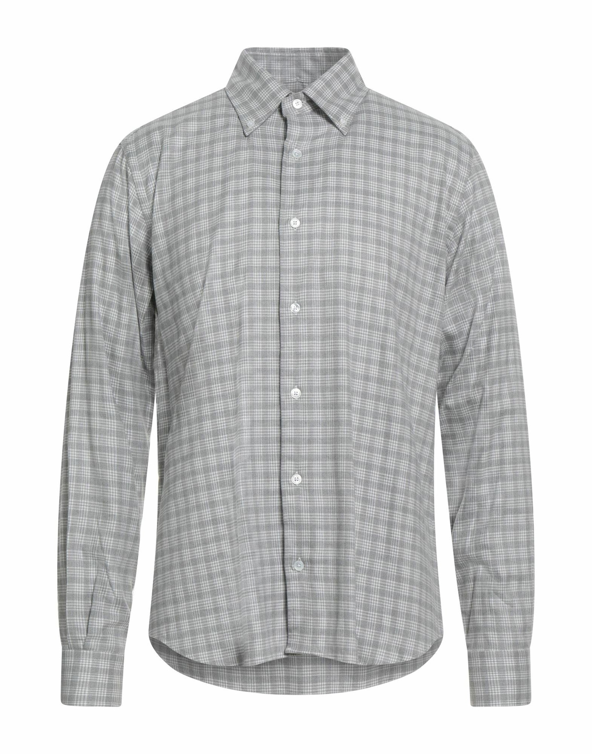 Fedeli Mens Shirt in Light grey