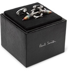 Paul Smith - Rocket Silver-Tone and Enamel Cufflinks - Men - Silver