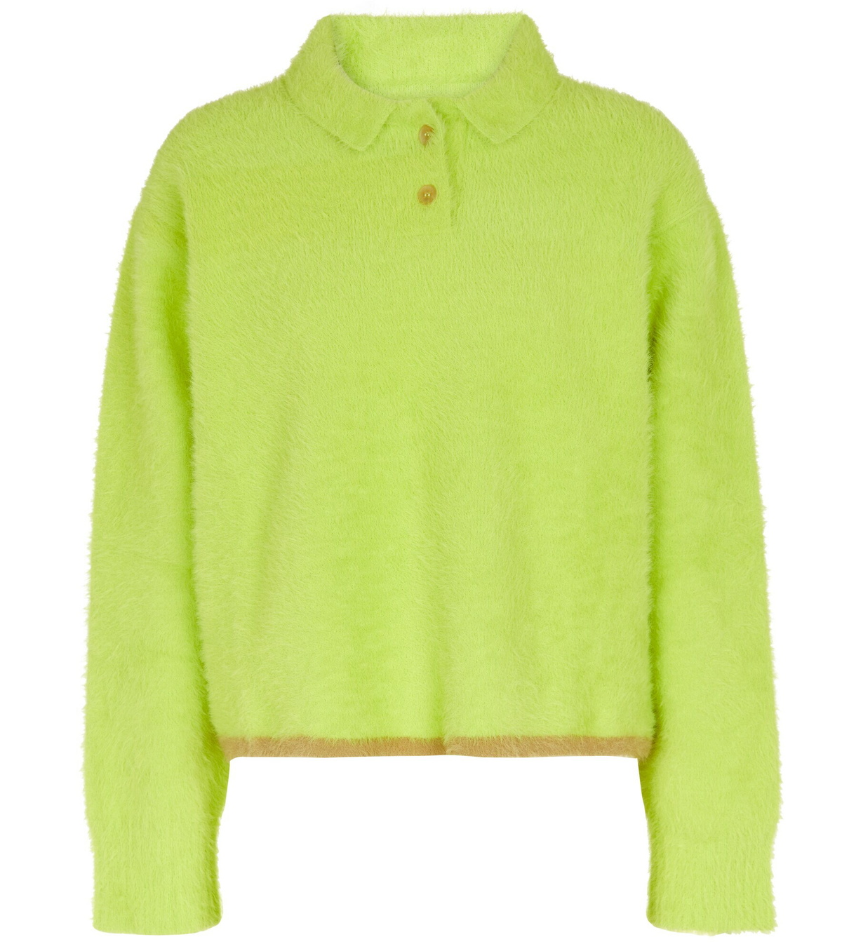 トップス JACQUEMUS LE POLO NEVE KNITS XS Jacquemus - Le Polo Neve polo sweater Jacquemus